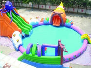High Quality PVC Tarpaulin Strong and Durable Inflatable Octopus Water Park On Sale