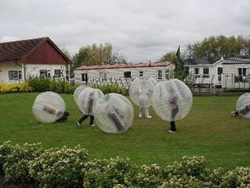 1.5m Transparent Body Zorbing Inflatable Bumper Ball For Adults