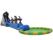 inflatable N slide with pool for chlidren