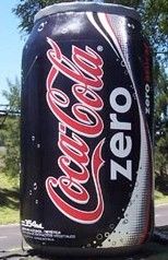 Life-Sized Coca cola PVC Inflatable Can / Tin  for Advertising