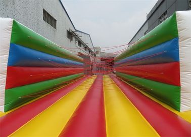 Crazy Indoor Outdoor Inflatable Obstacle Challenges For Sports Game Center