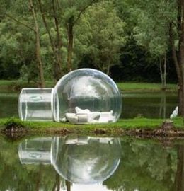 Custom Made Transparent Inflatable Bubble Tent on Water