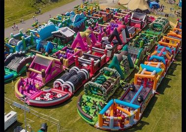 3 years Guaranteed Adrenaline Rush Extreme Inflatable Obstacle Course