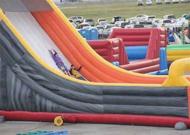 New Design Inflatable Race Slide for 5K Bouncer Obstacle Challenges Run