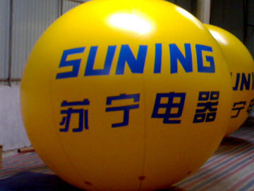 Advertising inflatable round helium balloon with logo printing