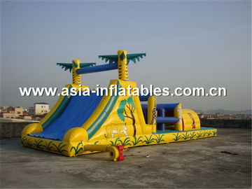 Durable Inflatable Obstacle Challenges Course For Playground Games