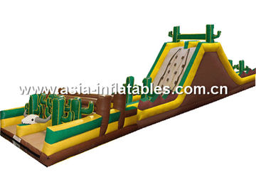 Inflatable Obstacle Challenges Games For Entermainment Equipment