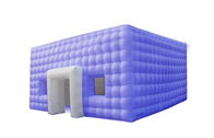 cube shape inflatable air structure building for temportary exhibition