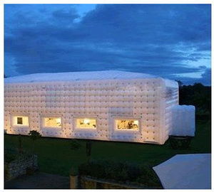 giant inflatable cube tent, inflatable event tent