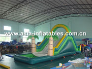 Outdoor Splash Inflatable Water Slide, Inflatable Slide