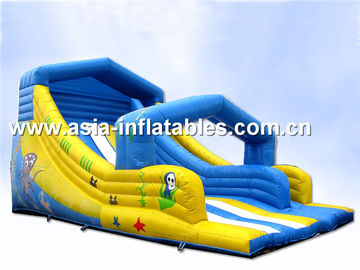 Inflatable Water Slide For Swimming Pool Games In Summer