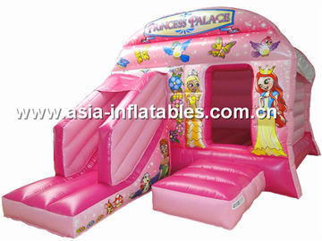 New inflatable princess pink bouncy castle/Commercial Inflatable combo