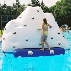 White Giant Inflatable Iceberg For Water Sport Customized Size 3 Years Warranty