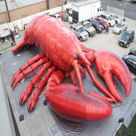 10ft  Customized Giant Inflatable Lobster For Party / Event / Theater