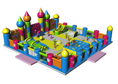 Customized Waterproof 1000D Tarpaulin Inflatable Theme Park