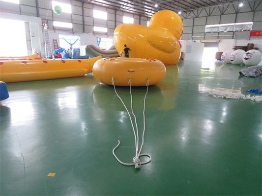 2 Persons Water Sport 2mm Tarpaulin Inflatable Ski Towable Tube