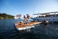 Custom Floating Leisure Dock  Yacht Inflatable Water Platform