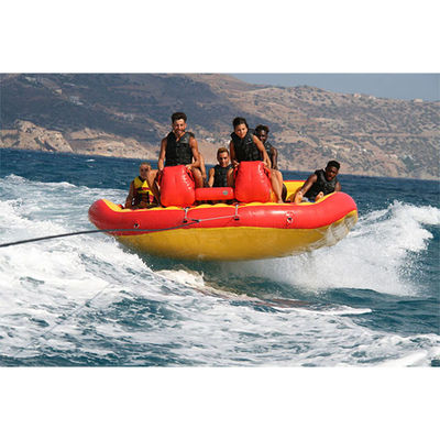 6 Persons Crazy Water Toys 0.9mm PVC Towable Inflatables