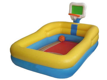 Hotsale Kids Inflatable Pool Center with Basketball Hoop