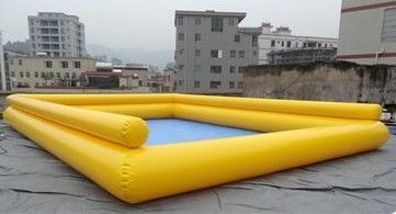 Colourful Double Pool Kids Inflatable Pool for Water Games Play