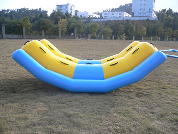 Double Inflatable Water Totter For 8 People , Inflatable Water Games