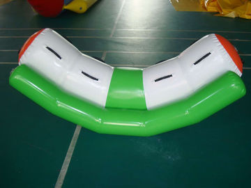 Single Inflatable Water Totter / Inflatable Water Sports For Children