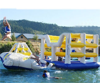 Customised Inflatable Water Park / Aquaglide Jungle Jim Modular Playset