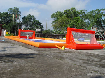 Exciting Sport Games Inflatable Soccer Fields / Newest Inflatable Football Gate