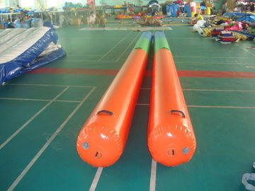 Red Inflatable Buoys Tube , Barrier For Pool Or Lake Use , Buoy Inflatable Water Games