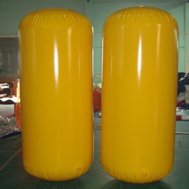 Cylinder Inflatable Buoy Water Games , Inflatable Air Buoy For Swimming Event