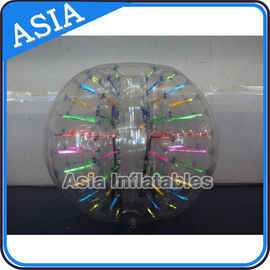 Trendy Rubber Inflatable Ball Suit For Football Competition , Inflatable Bubble Football Suit