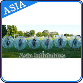 Tpu Material Inflatable Body Zorb Ball , Body Zorbing 1.2m / 1.8m