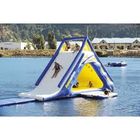Trampoline Inflatable Water Sports , Floating Water Slide Combo For Kid