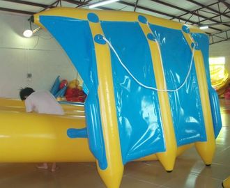 Exciting Inflatable Flying Fish Boat for Entertainment , Easy To Set Up