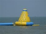 Swimming Park Inflatable Water Sports / Inflatable Iceberg For Children And Adults