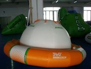 Exciting Inflatable Ufo With Handles For Water Games In Beach Park