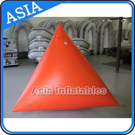 Race Mark Orange Inflatable Tetrahedron Buoy