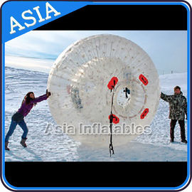 Clear Inflatable Human Hamster Ball ,  Zorb Ball Used On Snow