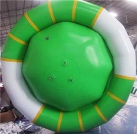 Family Inflatable Water Sports / Inflatable Saturn Rockers With Handles