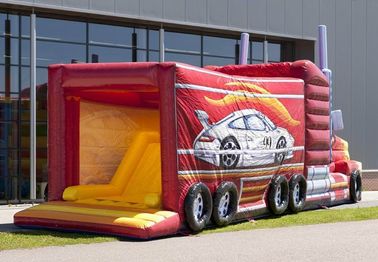 Inflatable Truck Obstacle Challenge Sports For Outdoor Children Games