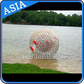 Commercial Grade 1.0mm Clear TPU Inflatable Zorb Ball Used In Water