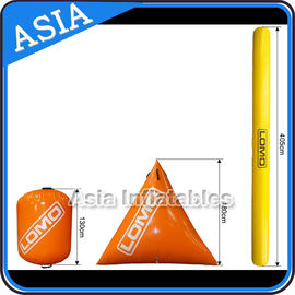 Race Mark Orange Inflatable Tetrahedron Buoy