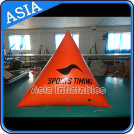 Inflatable triangle swim buoys toy for water park