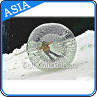 Clear Inflatable Human Hamster Ball ,  Zorb Ball Used On Snow