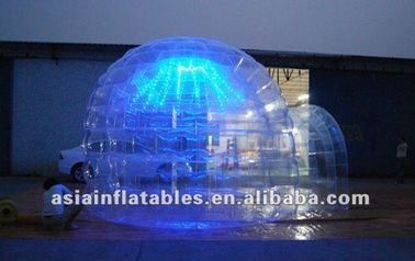 Transparent Igloo Advertising Tent with LED Light