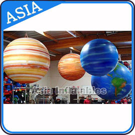 Filled Helium Earth Balloons Globe with 0.18mm PVC  ,  Advertising Planet  Ball