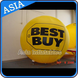 Large Inflatable Helium Balloon with UV protected printing , Sphere with Eyes Logo