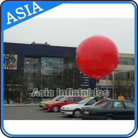 Advertising Helium Balloon And Blimps Soccer , Sphere Flying Paint Shape Ball