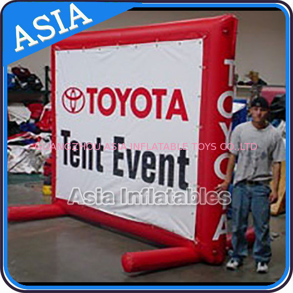 Abnormal Advertising Inflatables Billboard With Printing , Outdoor Billboard