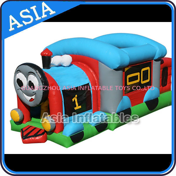 Commercial Inflatable Bouncer Choo Choo Train Bouncy House For Kids